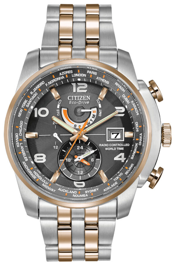 citizen eco drive with atomic time keeping