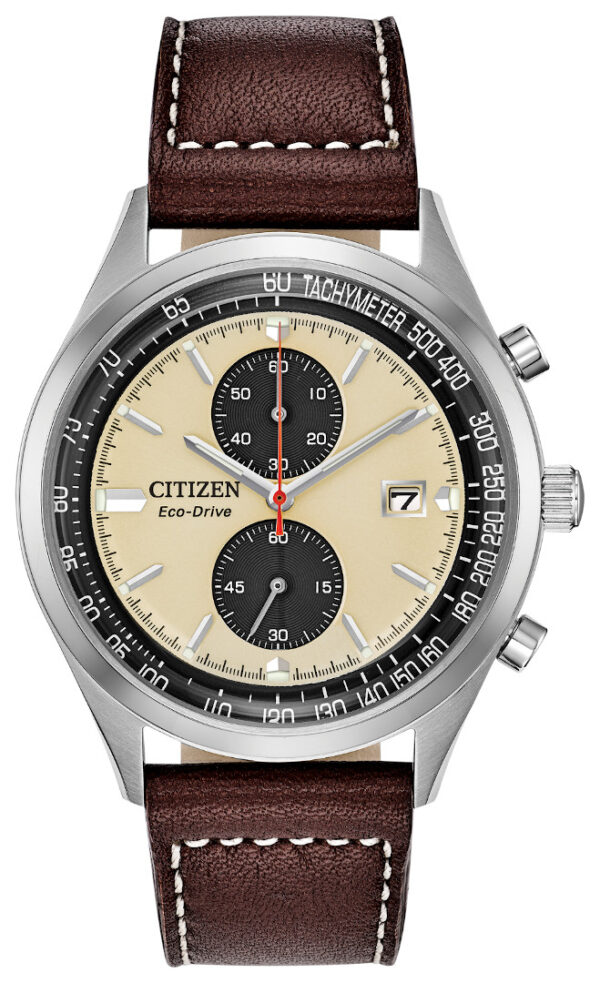 citizen eco drive with 2nd chronograph