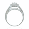 diamond halo ring mounting