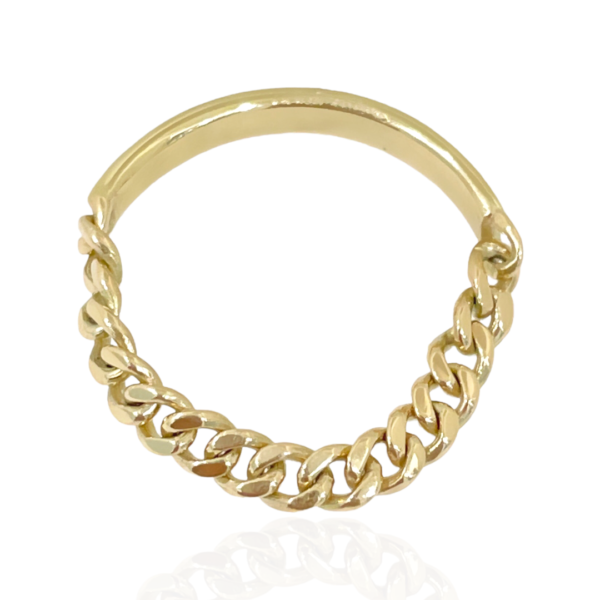 cuban link ring