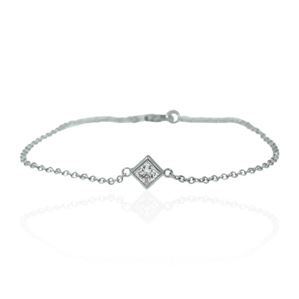 princess cut diamond bracelet