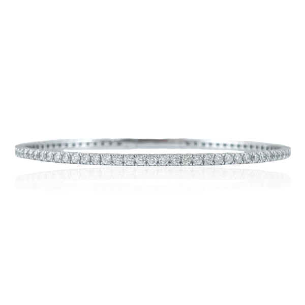 diamond flex bangle bracelet