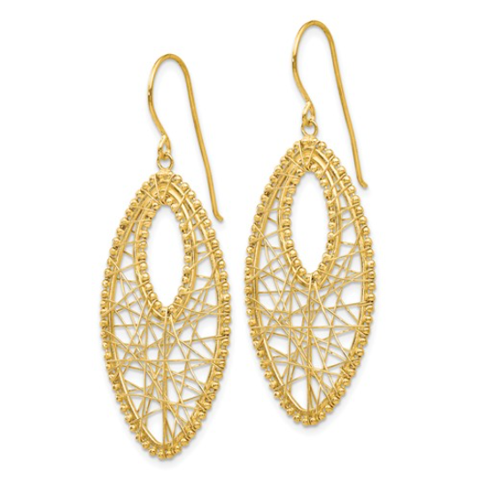 Woven Dangle Earrings | Jupiter Jewelry Inc