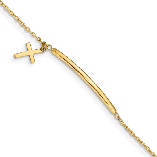 Kid's Easter Cross Bracelet – Heart On Your Sleeve Design