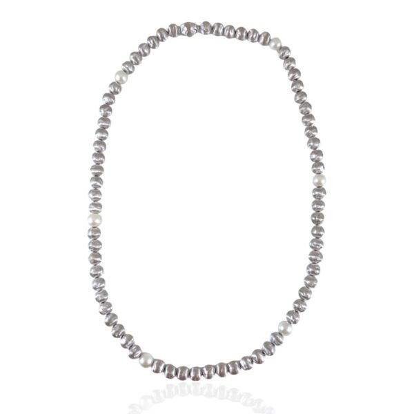 estate marco bicego bead and pearl necklace