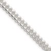 sterling silver 5.7mm domed curb chain
