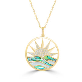 sunrise necklace